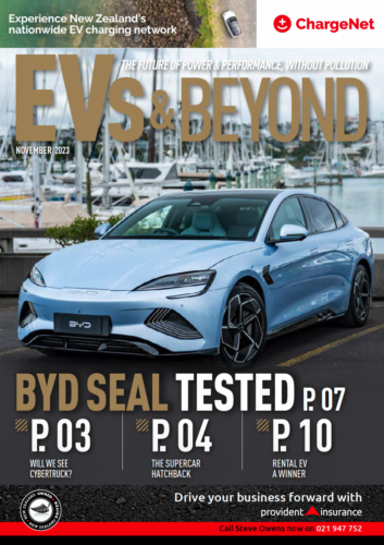 EVs & Beyond — November 2023 cover